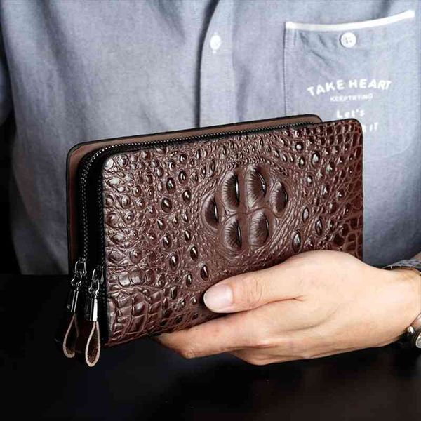 men wallet black leather clutch bag business double zipper crocodile pattern coin purse hombre billeteras, Red;black
men wallet black leather clutch bag business double zipper crocodile pattern coin purse hombre billeteras, Red;black