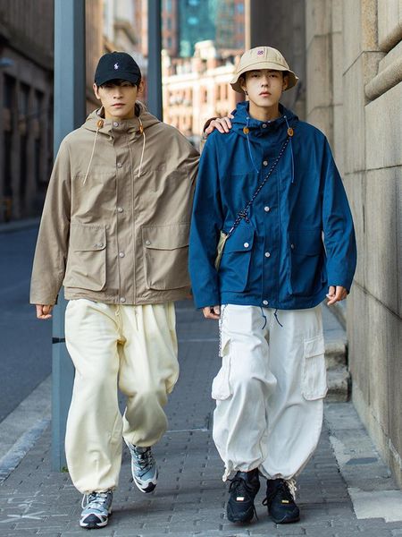 fashion korean men jacket spring hip hop bomber jean racing winter windbreaker hommes veste men's clothing by50jk jackets, Black;brown
fashion korean men jacket spring hip hop bomber jean racing winter windbreaker hommes veste men's clothing by50jk jackets, Black;brown