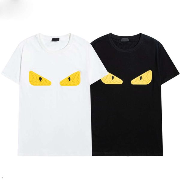 21ss summer fashion designer t shirts men yellow eyes f luxury letter embroidery women clothing short sleeved tshir, White;black
21ss summer fashion designer t shirts men yellow eyes f luxury letter embroidery women clothing short sleeved tshir, White;black