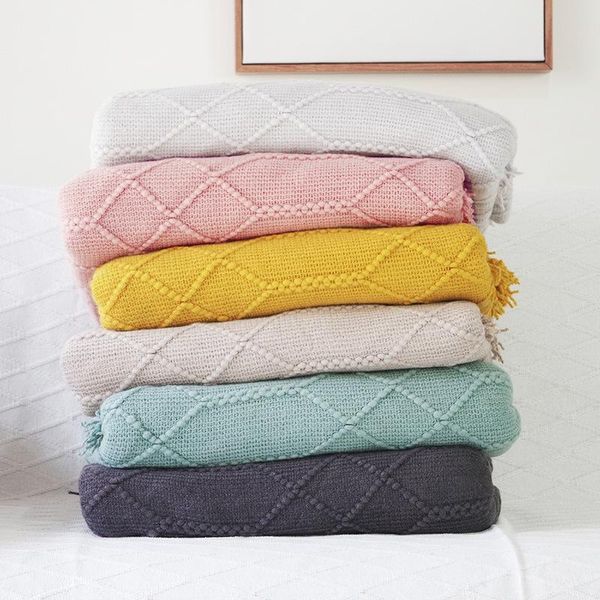 blankets simple rhombus sofa decorative blanket leisure bed end with towel and breakfast el line
blankets simple rhombus sofa decorative blanket leisure bed end with towel and breakfast el line