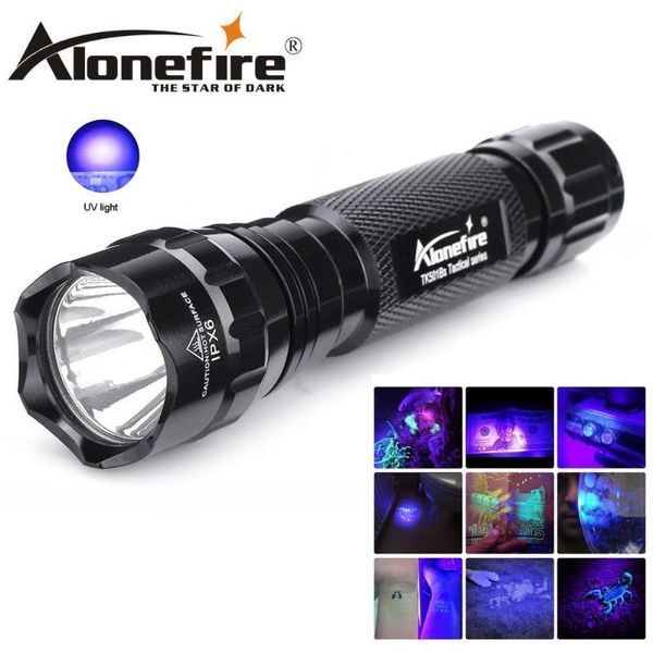 alonefire 501b uv led light 395-400nm torch ultraviolet curing travel safety money detection 18650 flashlights torches
alonefire 501b uv led light 395-400nm torch ultraviolet curing travel safety money detection 18650 flashlights torches
