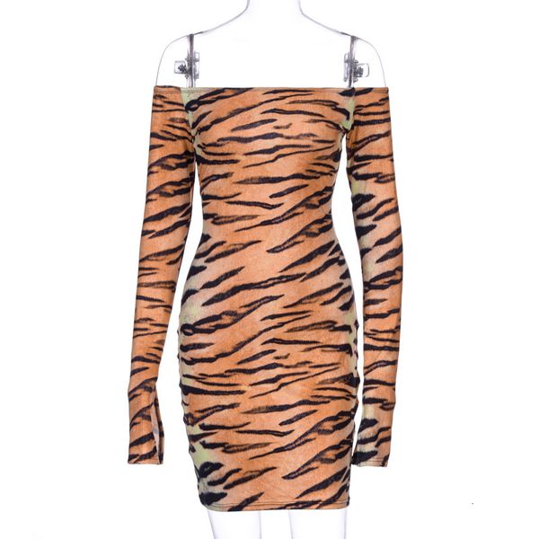 casual dresses qnqpyx autumn tiger print women bodycon off shoulder long sleeve slim party mini es fashion lady drop, Black;gray
casual dresses qnqpyx autumn tiger print women bodycon off shoulder long sleeve slim party mini es fashion lady drop, Black;gray