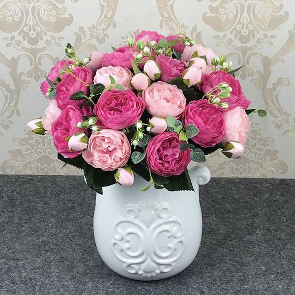 decorative flowers & wreaths artificial flower simple bouquet rose silk high end valentines day wedding party bride home table plant decorat
decorative flowers & wreaths artificial flower simple bouquet rose silk high end valentines day wedding party bride home table plant decorat