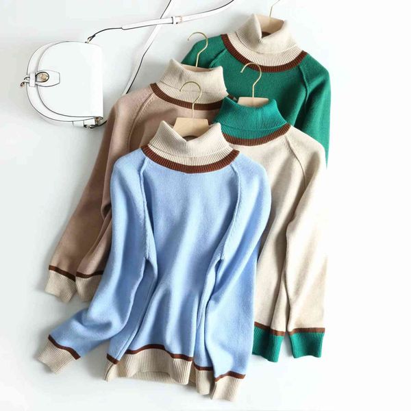 women's sweaters autumn and pullovers turtleneck long sleeve casual female jumper pull femme 7917, White;black 
women's sweaters autumn and pullovers turtleneck long sleeve casual female jumper pull femme 7917, White;black