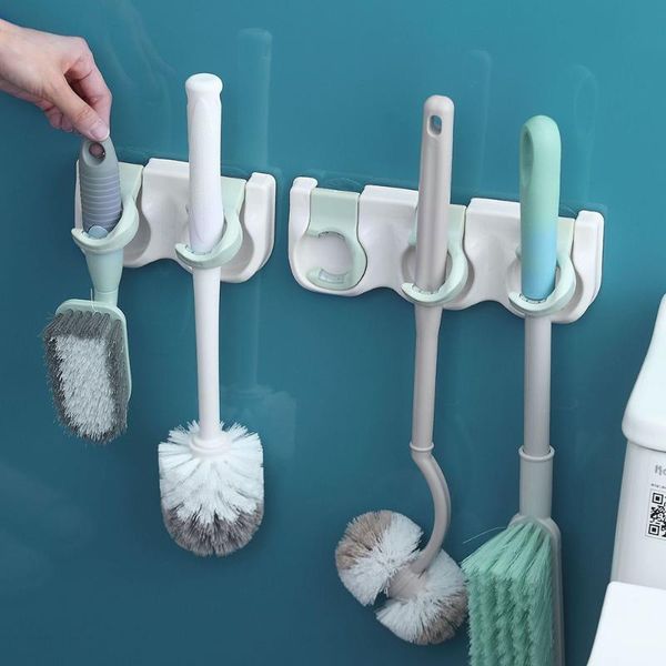 hooks & rails 2/3/4pcs universal nail-hook multi-purpose mop holder wall seamless toilet bathroom broom storage rack not fall
hooks & rails 2/3/4pcs universal nail-hook multi-purpose mop holder wall seamless toilet bathroom broom storage rack not fall