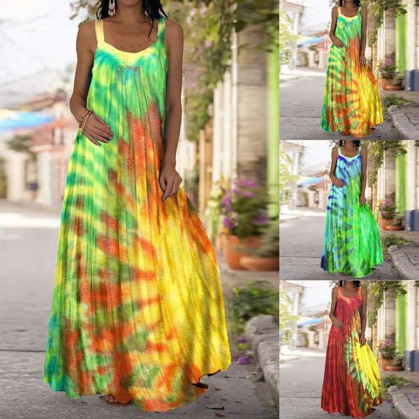 casual dresses 2021 boho floral dress women loose o neck sleeveless summer party long maxi holdiay beach robe sundress vestidos, Black;gray
casual dresses 2021 boho floral dress women loose o neck sleeveless summer party long maxi holdiay beach robe sundress vestidos, Black;gray