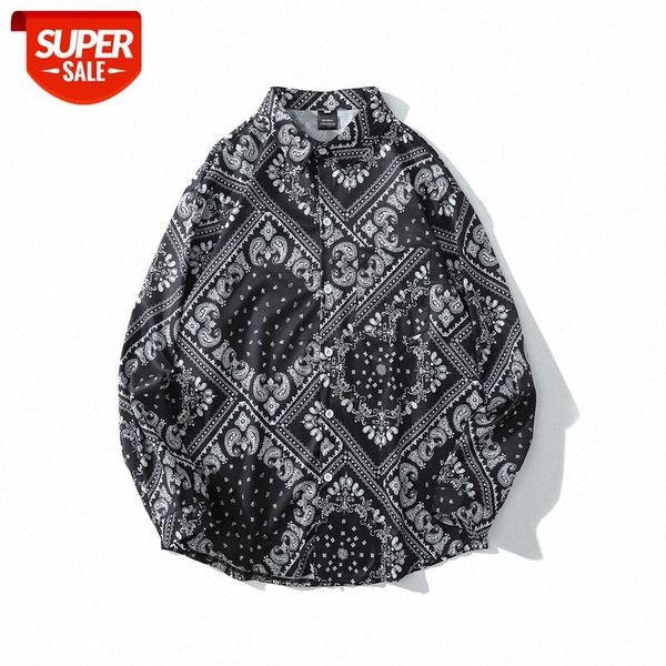 japanese retro west coast cashew flower full print long-sleeved shirt for men and women loose beach couple jacket #cb6x, White;black
japanese retro west coast cashew flower full print long-sleeved shirt for men and women loose beach couple jacket #cb6x, White;black