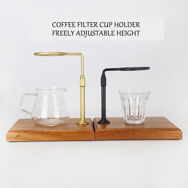 coffee filters filter cup holder adjustable height brass bracket with solid wood black walnut base ebony hand punch tea 
coffee filters filter cup holder adjustable height brass bracket with solid wood black walnut base ebony hand punch tea