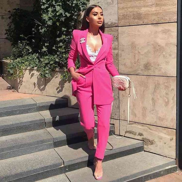 women's two piece pants pink single breasted design formal suit for work slim fit fashion casual plus size jacket blazer km15, White
women's two piece pants pink single breasted design formal suit for work slim fit fashion casual plus size jacket blazer km15, White