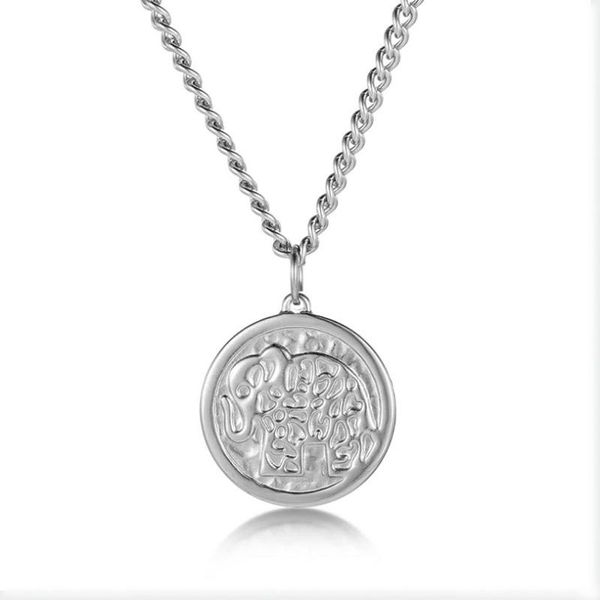 chains punk unique designer mens military army style stainless steel tags chain round pendant necklace aesthetic jewelry accessories, Silver
chains punk unique designer mens military army style stainless steel tags chain round pendant necklace aesthetic jewelry accessories, Silver