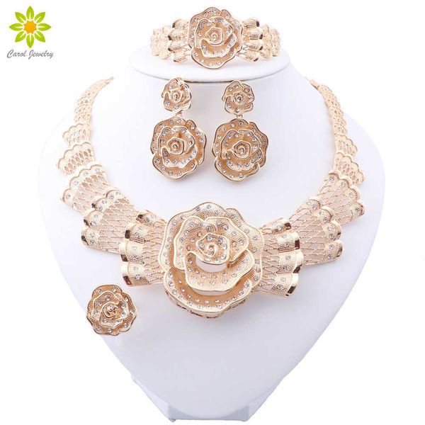 fashion african beads jewelry set nigeria women flower shaped necklace earrings jewelry sets dubai gold color jewelry set h1022, Silver
fashion african beads jewelry set nigeria women flower shaped necklace earrings jewelry sets dubai gold color jewelry set h1022, Silver