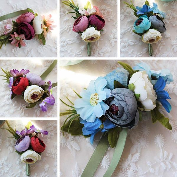 handcrafted boutonniere wrist corsage wedding bridesmaid bracelet silk rose flower party hand supplies decorative flowers & wreaths
handcrafted boutonniere wrist corsage wedding bridesmaid bracelet silk rose flower party hand supplies decorative flowers & wreaths