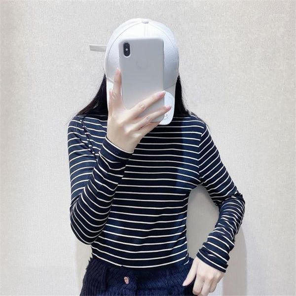 spring autumn basic black white striped high-neck stretch base shirt women winter long sleeve warm plus velvet women's blouses & shirts
spring autumn basic black white striped high-neck stretch base shirt women winter long sleeve warm plus velvet women's blouses & shirts