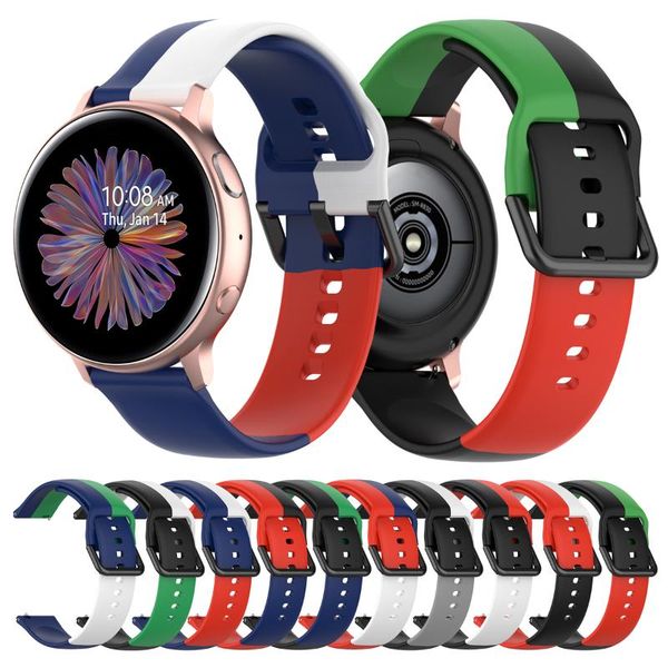 watch bands 20mm 22mm strap for samsung galaxy active 2 band colorful silicone wristband correa gear s3 bracelet accessories, Black;brown
watch bands 20mm 22mm strap for samsung galaxy active 2 band colorful silicone wristband correa gear s3 bracelet accessories, Black;brown