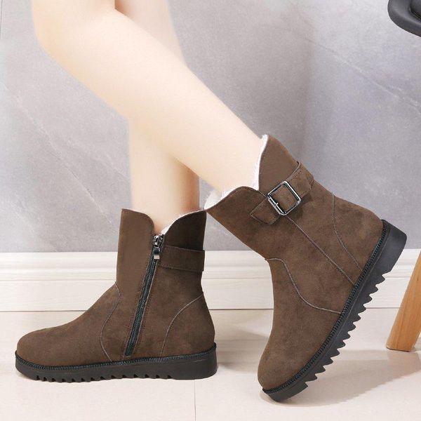 boots female flat heels comfortable shoes drop non-slip super women zipper casual thick plush winter warm snow, Black
boots female flat heels comfortable shoes drop non-slip super women zipper casual thick plush winter warm snow, Black