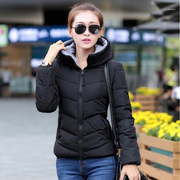 winter outerwear plus size down coat short slim design cotton-padded jackets and coats1, Black
winter outerwear plus size down coat short slim design cotton-padded jackets and coats1, Black