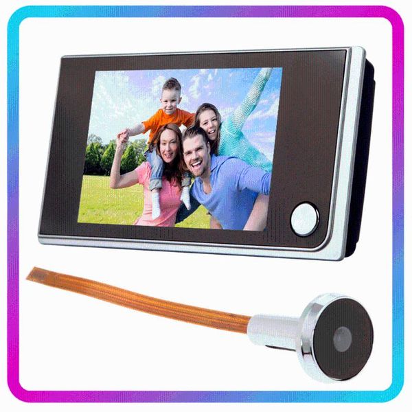 3.5 inch lcd color screen digital doorbell 120 degree door eye electronic peephole camera viewer hardware other
3.5 inch lcd color screen digital doorbell 120 degree door eye electronic peephole camera viewer hardware other