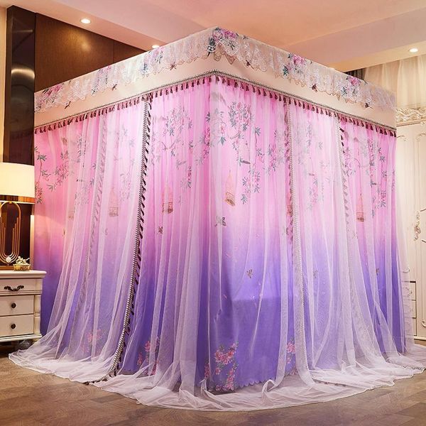 mosquito net 37 luxury two floors three doors square floor-standing flower printing lace shading bed mantle room decoration
mosquito net 37 luxury two floors three doors square floor-standing flower printing lace shading bed mantle room decoration
