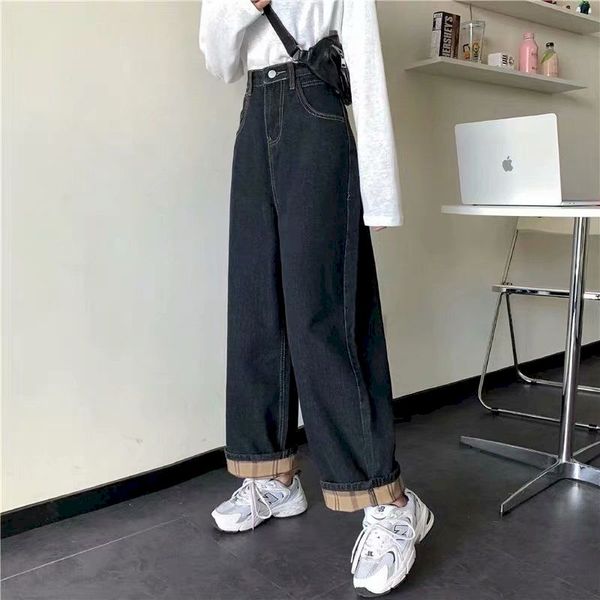 women denim pants 2021 spirng autumn female loose wide leg pant full length jeans trouses oversized 5xl high waist baggy jeans, Black
women denim pants 2021 spirng autumn female loose wide leg pant full length jeans trouses oversized 5xl high waist baggy jeans, Black