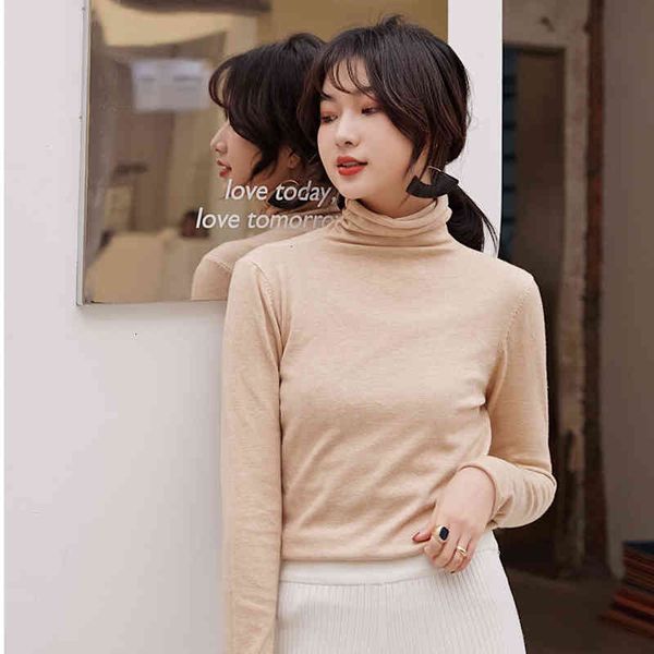women's sweaters basic solid autumn knit jumper long sleeve soft woman's sweater elastic ladies high neck pullovers for female tur, White;black
women's sweaters basic solid autumn knit jumper long sleeve soft woman's sweater elastic ladies high neck pullovers for female tur, White;black