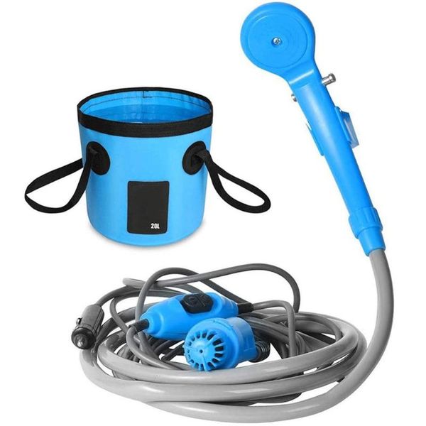 car shower portable outdoor nozzle with 20l folding bucket set for camping bathing bags
car shower portable outdoor nozzle with 20l folding bucket set for camping bathing bags