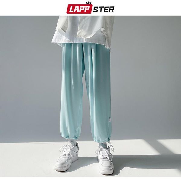 men's pants lappster men vintage korean fashion harajuku sweatpants 2021 mens streetwear ice silk harem male hip hop causal 4xl, Black
men's pants lappster men vintage korean fashion harajuku sweatpants 2021 mens streetwear ice silk harem male hip hop causal 4xl, Black