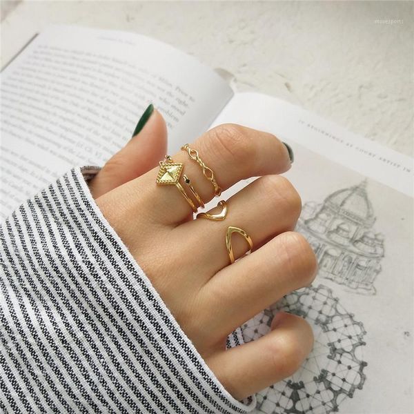 cluster rings ruiyi real 925 sterling silver geometric simple classic niche for women 3 in 1 gold double layered chic opening 20211, Golden;silver
cluster rings ruiyi real 925 sterling silver geometric simple classic niche for women 3 in 1 gold double layered chic opening 20211, Golden;silver