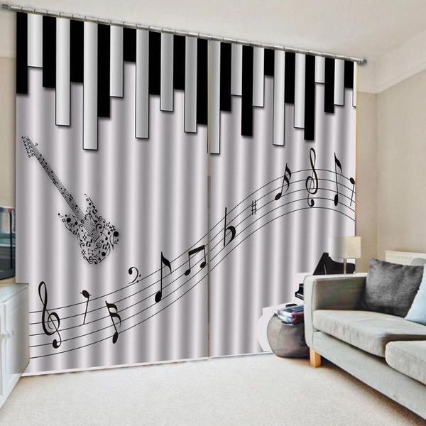 curtain & drapes custom 3d fabric black and white piano curtains blackout for living room bedding
curtain & drapes custom 3d fabric black and white piano curtains blackout for living room bedding