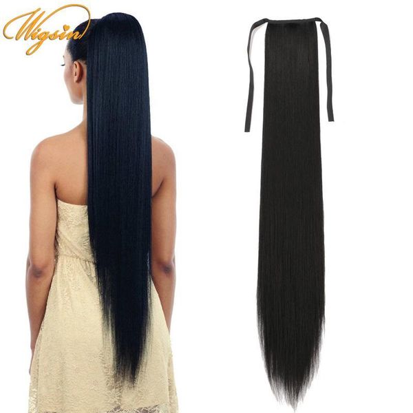 32inch drawstring ponytail wrap around clip in hairheat-resistant straight real lace front wigs human hair wigs for black women
32inch drawstring ponytail wrap around clip in hairheat-resistant straight real lace front wigs human hair wigs for black women