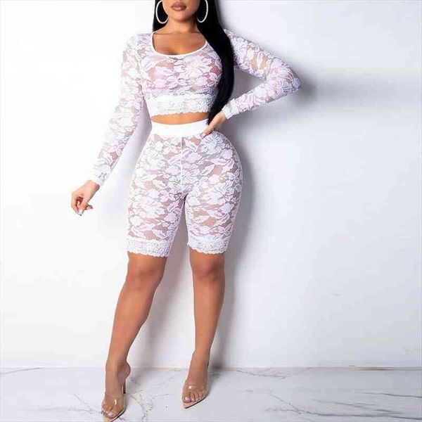 plus size women 2 pcs see-through set flower long sleeves lace crop and shorts bodycon outfits women summer, Gray
plus size women 2 pcs see-through set flower long sleeves lace crop and shorts bodycon outfits women summer, Gray