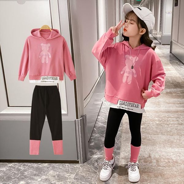autumn winter girls clothes tracksuit bear solid loose hoodie t shirt leggings stretch pants 4 5 6 7 8 9, White
autumn winter girls clothes tracksuit bear solid loose hoodie t shirt leggings stretch pants 4 5 6 7 8 9, White