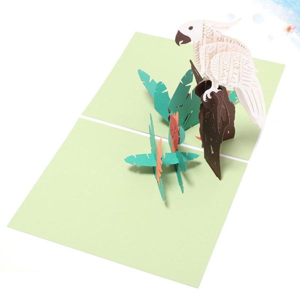 1pc 3d paper carved white parrot congratulations greeting romantic blessing invitation cards creative gift
1pc 3d paper carved white parrot congratulations greeting romantic blessing invitation cards creative gift