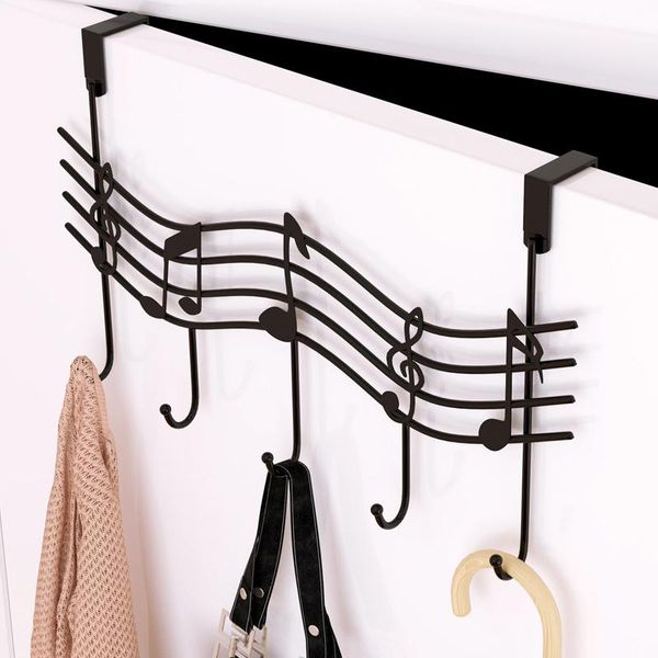 Over The Door Hanger Rack 5 Hooks Home Office Bathroom Coat Towel Musical Note SDF-SHIP & Rails
Over The Door Hanger Rack 5 Hooks Home Office Bathroom Coat Towel Musical Note SDF-SHIP & Rails