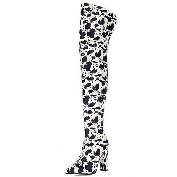 boots female print flower for women over the knee high night club back zipper shoes woman heels women's, Black
boots female print flower for women over the knee high night club back zipper shoes woman heels women's, Black