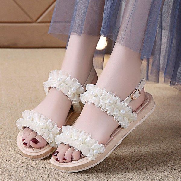 buckle 2021 sandals low-heeled shoes with strap suit female beige pearl summer girls comfort black flat fashion s
buckle 2021 sandals low-heeled shoes with strap suit female beige pearl summer girls comfort black flat fashion s