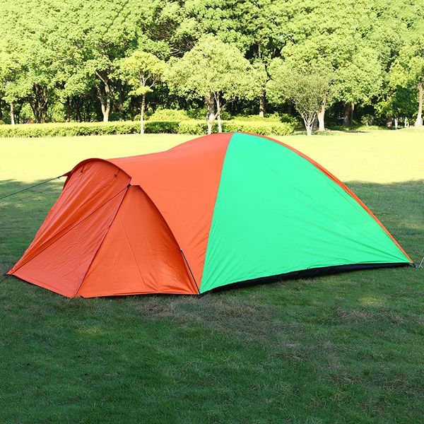 1hall 1room 3-4persons outdoor camping double layer family waterproof travel tent 240*(210+80) *150cm tents and shelters
1hall 1room 3-4persons outdoor camping double layer family waterproof travel tent 240*(210+80) *150cm tents and shelters
