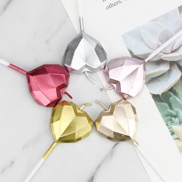 other festive & party supplies creative love birthday candle metallic diamond heart-shaped five-pointed star cake decoration
other festive & party supplies creative love birthday candle metallic diamond heart-shaped five-pointed star cake decoration