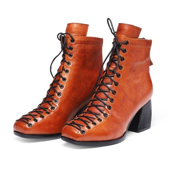 boots ol' female fashions winter leather ankle boots square heels brown-square foot women's casual shoes size eua 4-10 2gnp, Black
boots ol' female fashions winter leather ankle boots square heels brown-square foot women's casual shoes size eua 4-10 2gnp, Black