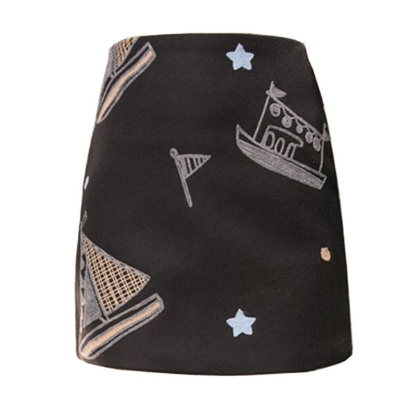 black green blue blend ship embroidery pencil zipper thick autumn winter chic elegant s0282 210514
black green blue blend ship embroidery pencil zipper thick autumn winter chic elegant s0282 210514