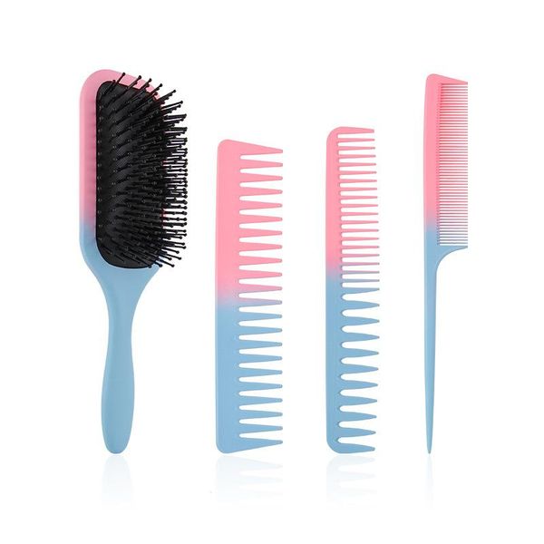hair brushes detangling brush set scalp massage comb for curly detangler hairbrush women men salon, Silver
hair brushes detangling brush set scalp massage comb for curly detangler hairbrush women men salon, Silver