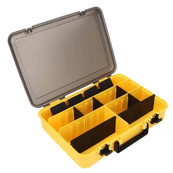 40x28cm single layer fishing lure bait box large capacity hook tools storage case waterproof tackle accessories
40x28cm single layer fishing lure bait box large capacity hook tools storage case waterproof tackle accessories
