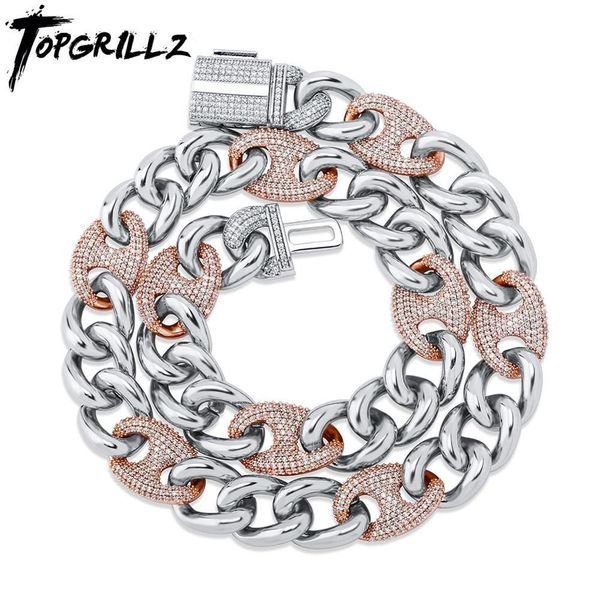 rillz 16mm miami cuban chain necklace cubic zircon box buckle necklace hip hop fashion jewelry x0509, Black
rillz 16mm miami cuban chain necklace cubic zircon box buckle necklace hip hop fashion jewelry x0509, Black