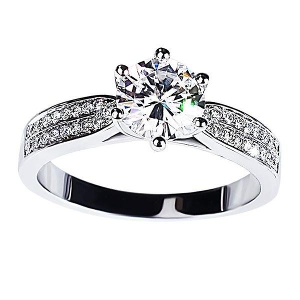 cluster rings s925 sterling silver double row diamond luxury exquisite engagement adjustable wedding jewelry gift women classic solid, Golden;silver
cluster rings s925 sterling silver double row diamond luxury exquisite engagement adjustable wedding jewelry gift women classic solid, Golden;silver