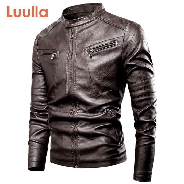 luulla men's rivet synthetic leather et, casual coat brand, retro style, spring, autumn, 2020, Black
luulla men's rivet synthetic leather et, casual coat brand, retro style, spring, autumn, 2020, Black