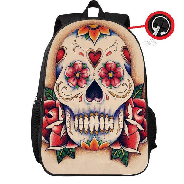 fashion skulls large capacity backpacks 16in lapbackpack for men teenage boys children school bookbag travelling daypack
fashion skulls large capacity backpacks 16in lapbackpack for men teenage boys children school bookbag travelling daypack