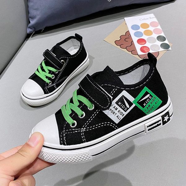 spring autumn children's sports shoes boys student girls casual soft-soled canvas trendy kids sneakers athletic & outdoor, Black
spring autumn children's sports shoes boys student girls casual soft-soled canvas trendy kids sneakers athletic & outdoor, Black
