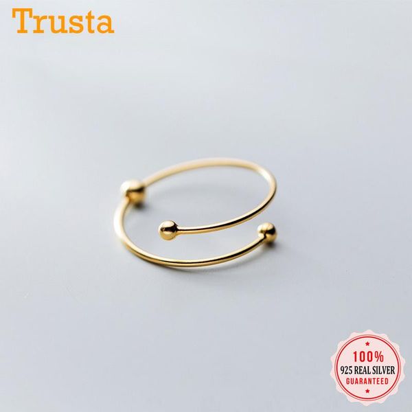 cluster rings trustdavis 2021 authentic minimalist 925 sterling silver thin beads opening finger ring for women wedding jewelry gift da989, Golden;silver
cluster rings trustdavis 2021 authentic minimalist 925 sterling silver thin beads opening finger ring for women wedding jewelry gift da989, Golden;silver