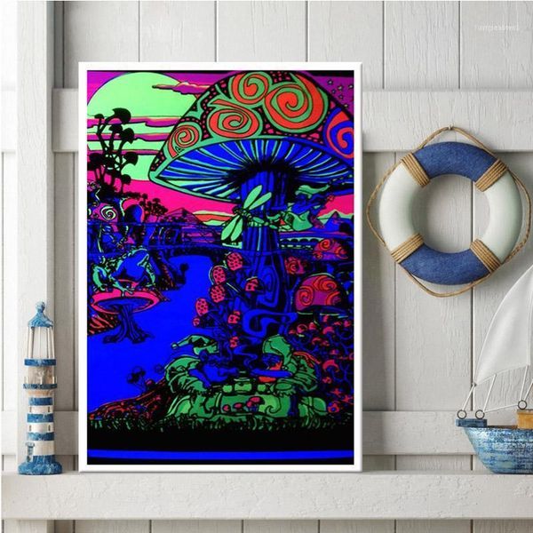 trippy mind visual mushroom education magic black light poster wall art posters and print canvas painting home decor11
trippy mind visual mushroom education magic black light poster wall art posters and print canvas painting home decor11