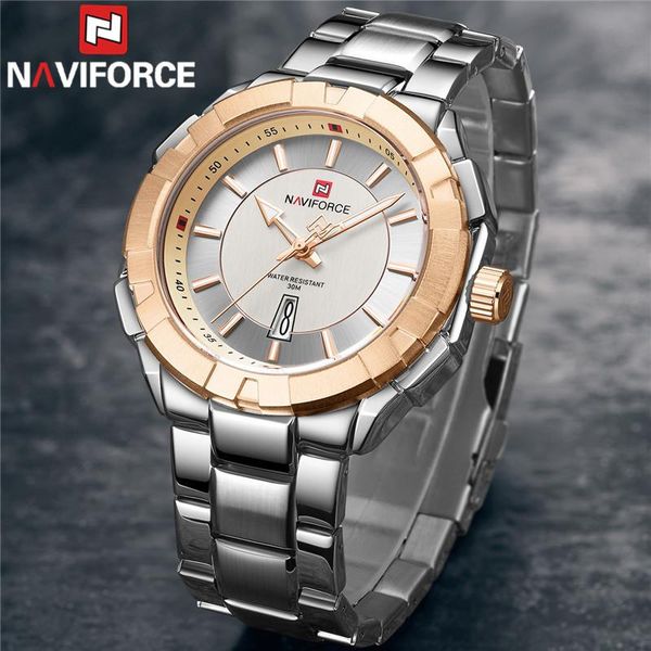 wristwatches naviforce men watch sport waterproof man wristwatch military stainless steel quartz business male clock 9176, Slivery;brown
wristwatches naviforce men watch sport waterproof man wristwatch military stainless steel quartz business male clock 9176, Slivery;brown