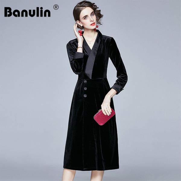 banulin women winter elegant velvet dress festa office pencil party robe femme v-neck designer black vestidos 210603, Black;gray
banulin women winter elegant velvet dress festa office pencil party robe femme v-neck designer black vestidos 210603, Black;gray